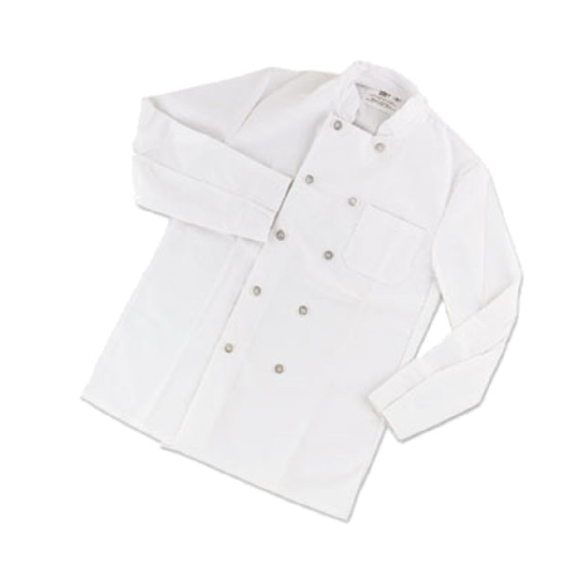 Alegacy Foodservice Products CCW1S Chef's Coat Small (size 32-34) Double-breasted