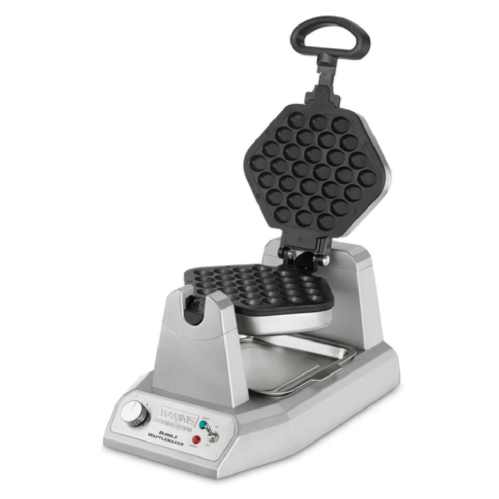 Waring WBW300X - Bubble Waffle Maker, Single, Bakes Up To (25) Bubble Waffles Per Hour