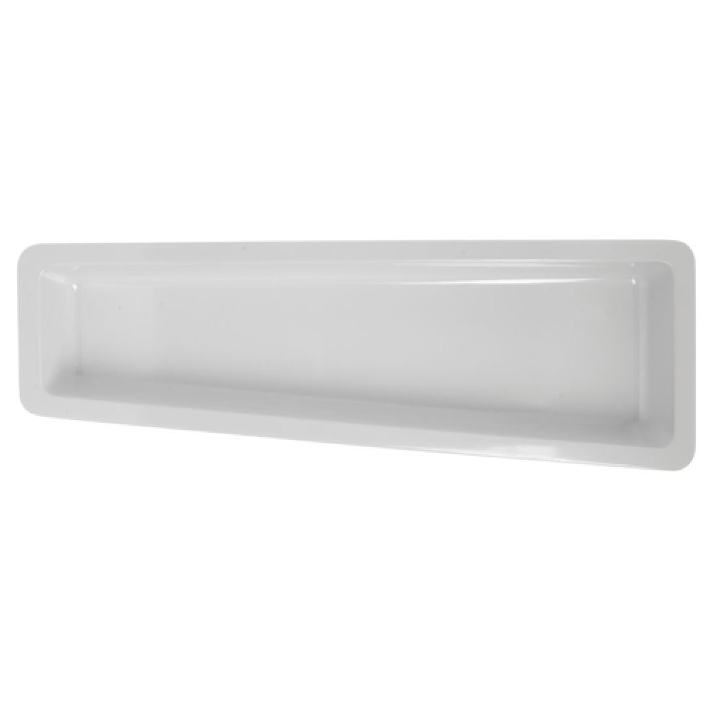 Hubert 68316 - Edgeware Food Pan, 1/2-size Long, 21-1/4" X 7-1/4" X 2"H