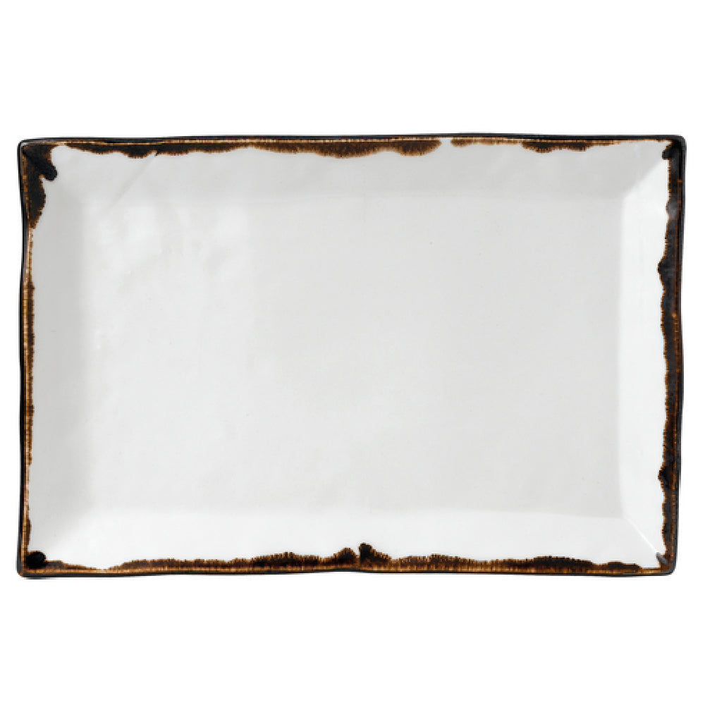 Arc Cardinal HN002 Dudson Harvest Natural Rectangle Tray (L:13.25'' X W:9.0'') Vitrified Ceramic