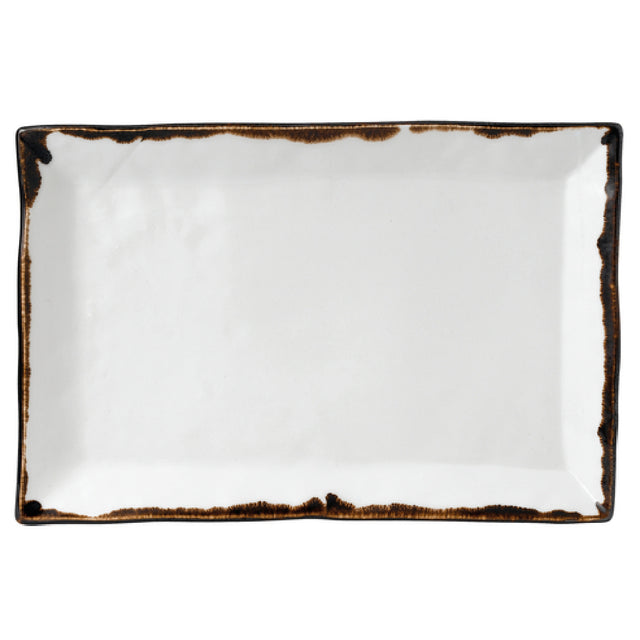 Arc Cardinal HN002 Dudson Harvest Natural Rectangle Tray (L:13.25'' X W:9.0'') Vitrified Ceramic