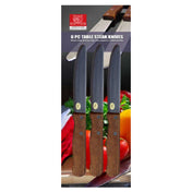 Omcan 11549 (11549) Table Steak Knife Set Rounded Tip Stainless Steel