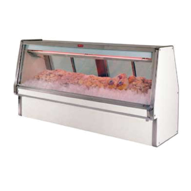 Howard-McCray SC-CFS34E-10-LED Fish/Poultry Service Case 124-1/2"W Double Duty
