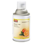 Rubbermaid FG402093 TC Microburst® 9000 Aerosol Air Neutralizer Refill Mandarin Orange (V.OC Compliant In All U.S. States Canada & Mexico) (sold In Case Quantities Only)