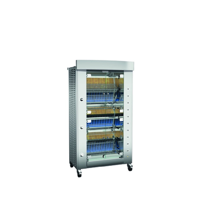 Rotisol GF975-8G-SS_LP GrandFlame Rotisserie Oven Gas Floor Model