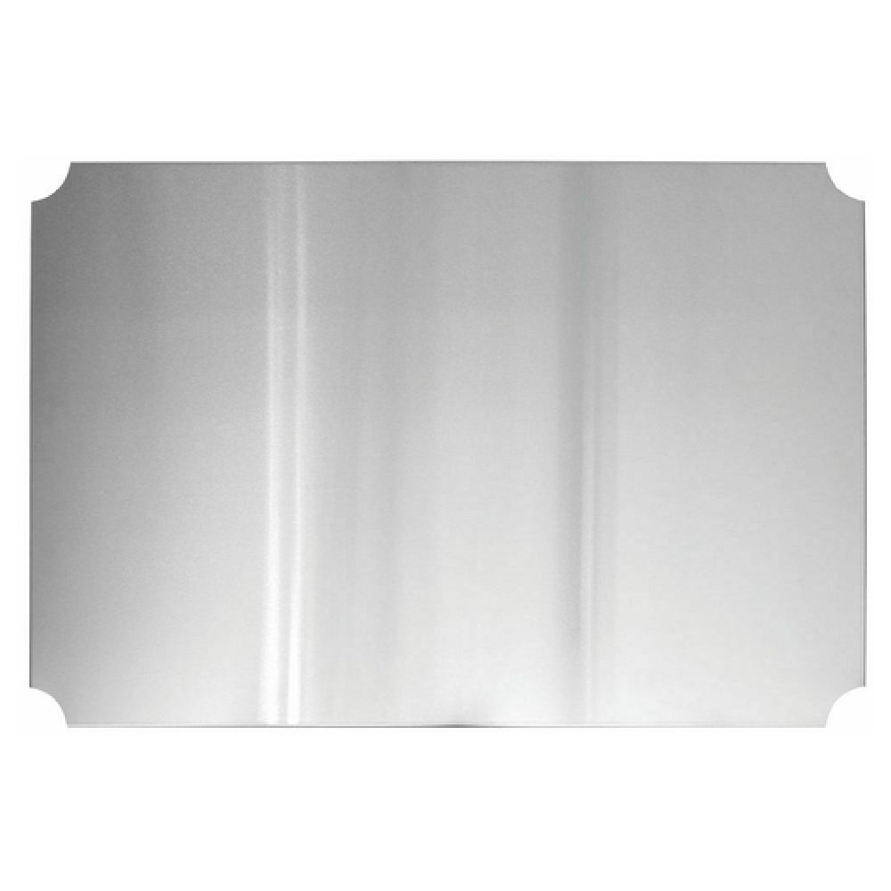 Hubert 95109 - Solid Top, 36" X 24", Notched Corners