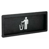 Dispense-Rite FMTD-3BT - Trash Door, Built-in, 7-1/2"H X 17-5/8"W X 2-1/4"D