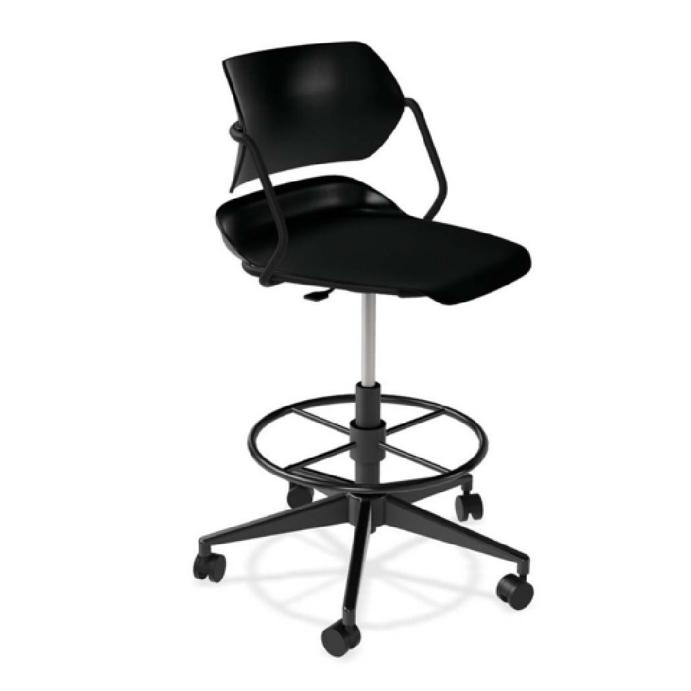 Forbes Industries AS025A14H## Acton® Caster Base Task Stool Non-upholstered Armless