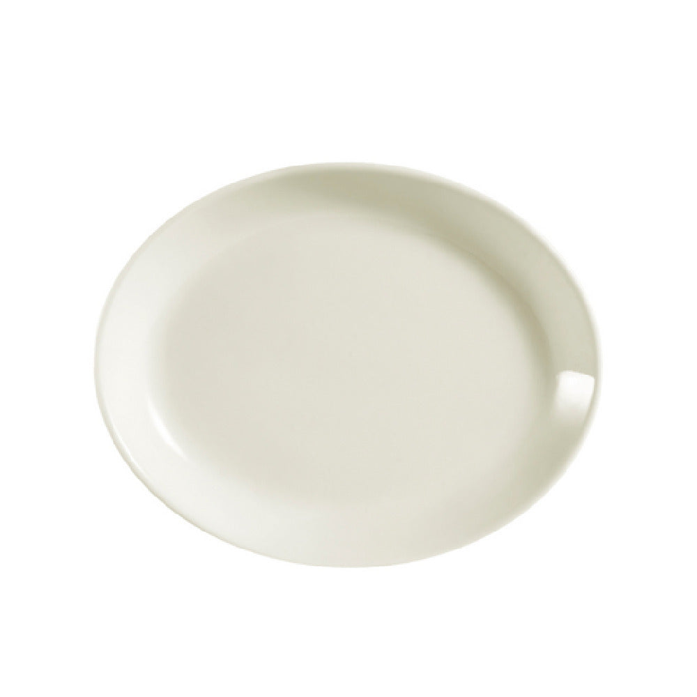 CAC China REC-14C REC Platter 12-3/4"L X 10-1/4"W X 1-1/2"H Oval