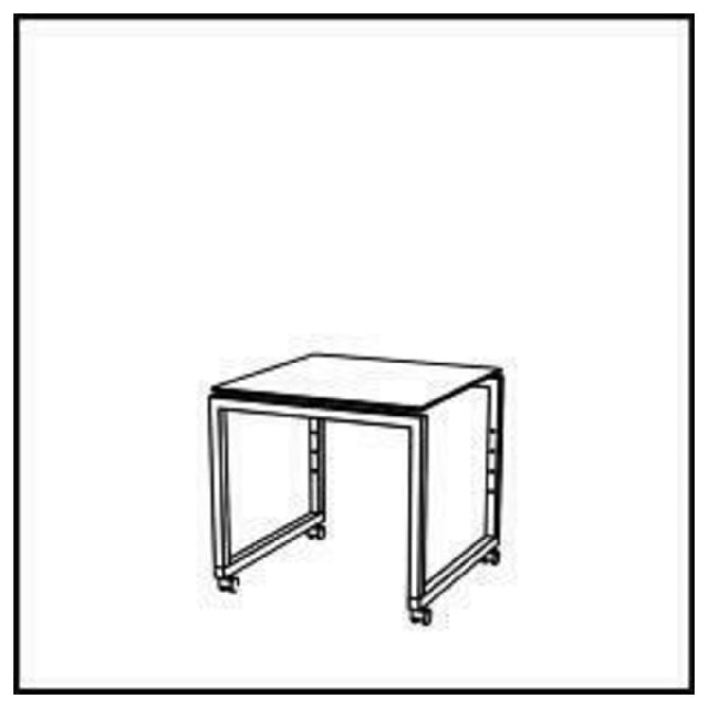 BauscherHepp VE-81007 Venta® Buffet Table With Glass-top And Cooling System By Cool Plates