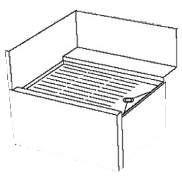 Perlick TSF90D-I TSF Series Underbar Corner Drainboard 24"W X 24"D Drainboard Top