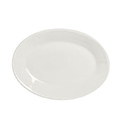 Steelite A100P140 Platter Oval Rolled Edge 10.625" X 7.75" American Basics