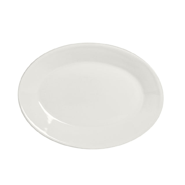 Steelite A100P140 Platter Oval Rolled Edge 10.625" X 7.75" American Basics