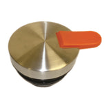 Service Ideas 837LOR Service Ideas Slim Server Replacement Lid Brushed Stainless