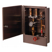 T&S Brass B-2339-LR Hose Reel Control Cabinet With Control Valve & Temperature Gauge & Dual Check Valves