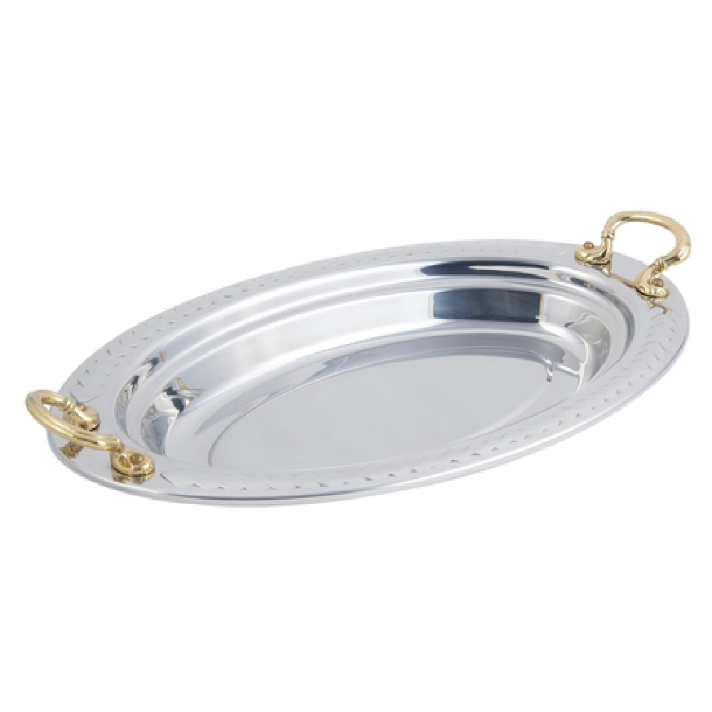 Bon Chef 5488HR Food Pan Full Oval 2-1/2 Qt. (80 Oz.) Capacity