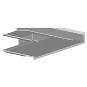 SPG DTO-16 - Universal Stainless Landing Ledge, Per Linear Foot