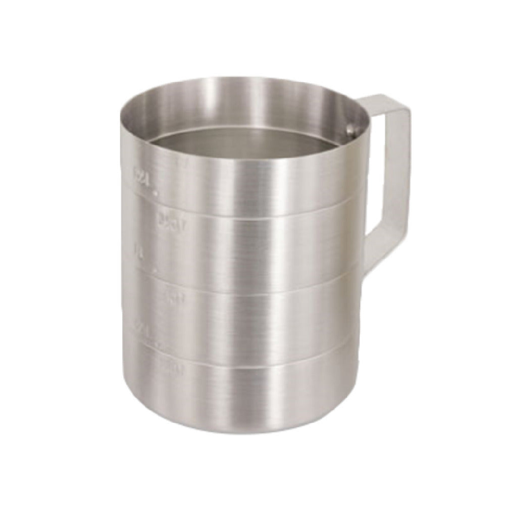 Stanton Trading DM-2 Dry Measuring Cup Aluminum 2 Quarts