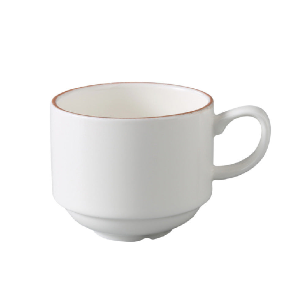 Yanco PR-001 Porto Coffee Cup 8 Oz. 3 1/4"dia X 2 5/8"H
