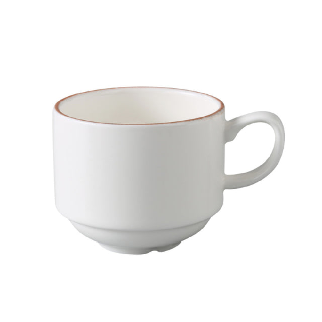 Yanco PR-001 Porto Coffee Cup 8 Oz. 3 1/4"dia X 2 5/8"H