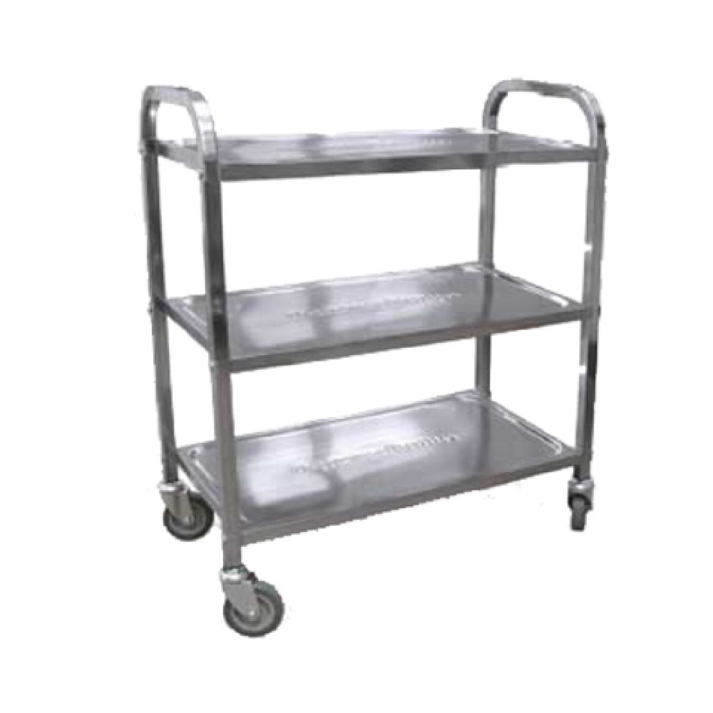 Omcan 24418 (24418) Bussing Cart 3 Shelf 29" X 15-1/2" X 35-1/3"