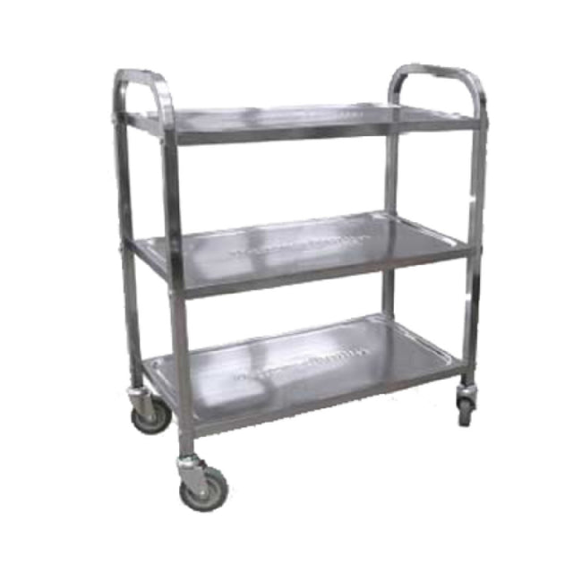 Omcan 24418 (24418) Bussing Cart 3 Shelf 29" X 15-1/2" X 35-1/3"