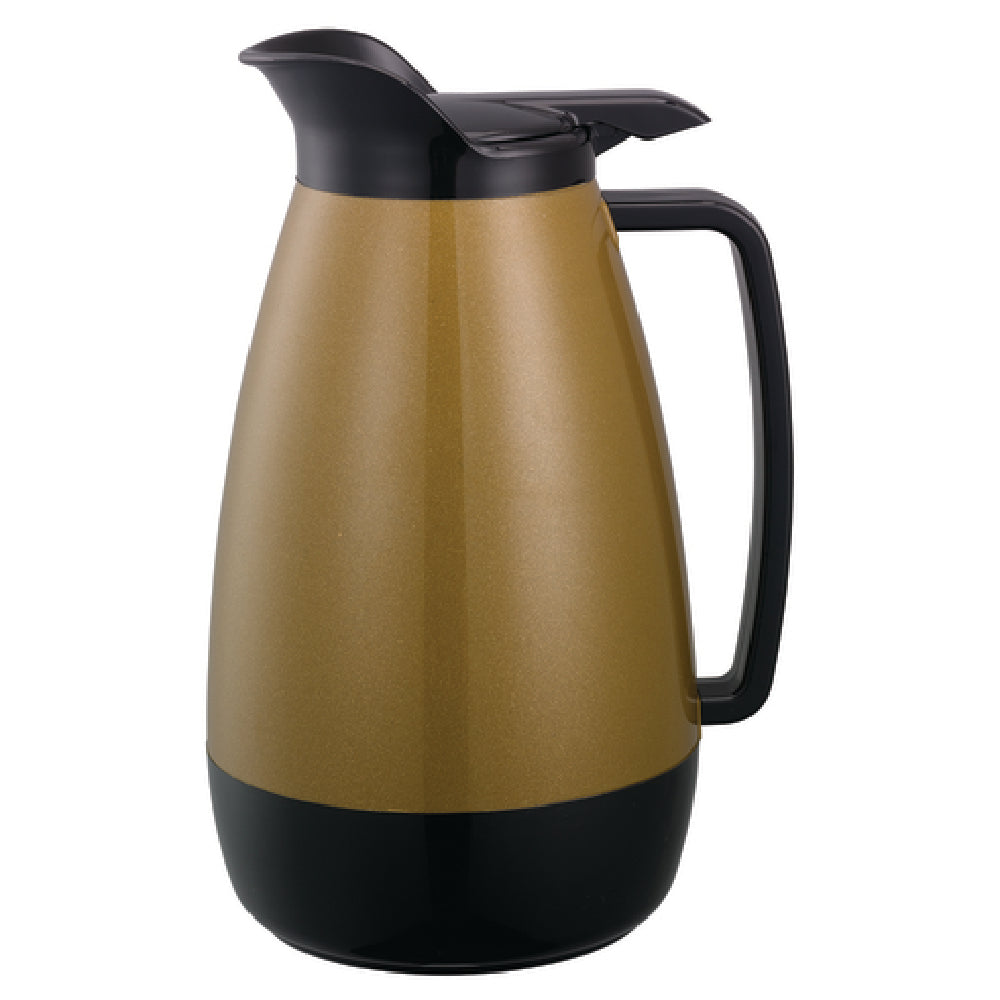 Service Ideas TS411KB Thermo-Serv® Flip-Top Server 2 Liters (67.6 Oz.) 4-3/4" X 7" X 10-1/2"