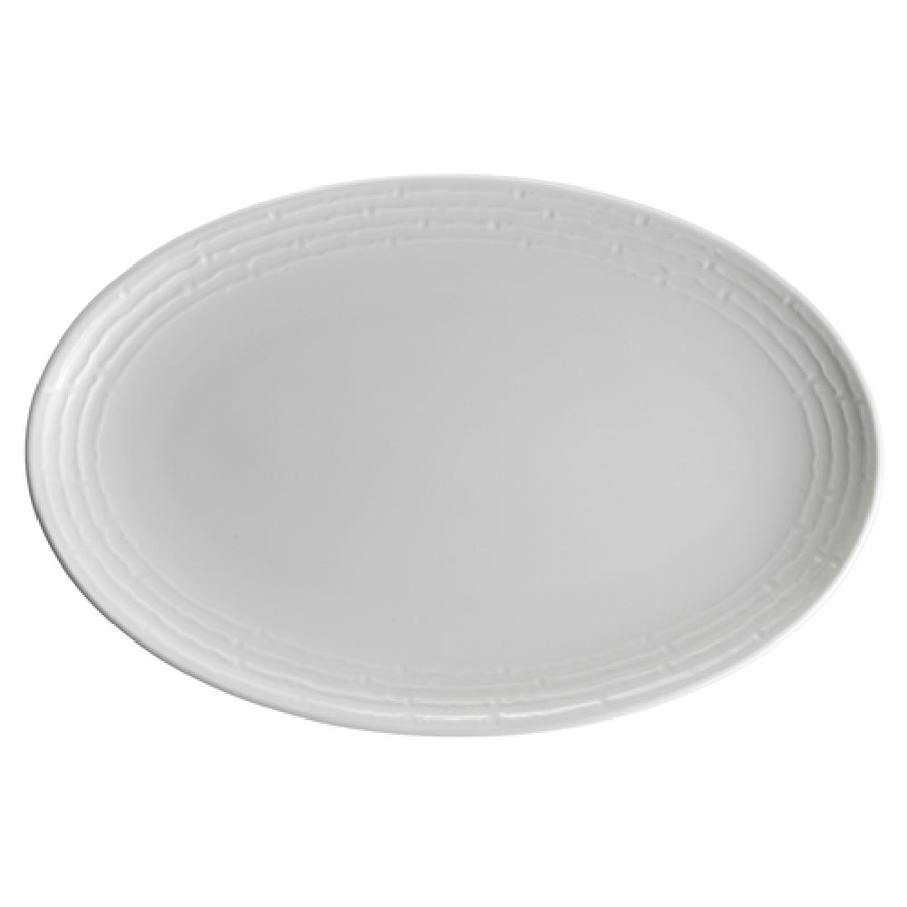Steelite 62105ST1014 Oval Platter 11.5"Rattan Royal Porcelain