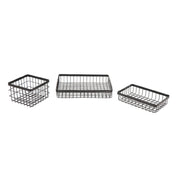 GET Enterprises WB-962-MG Urban Renewal™ Wire Basket 9“ X 6" X 2“ Rectangular