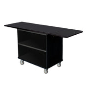 Forbes Industries 4792-EN Coffee/Beverage Cart 44-3/4"L X 23"W X 36"H (2) Drop-leaves