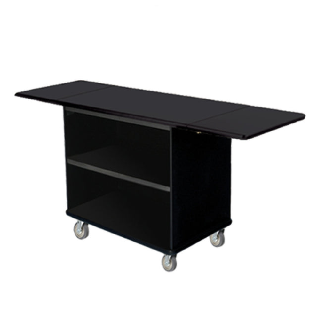 Forbes Industries 4792-EN Coffee/Beverage Cart 44-3/4"L X 23"W X 36"H (2) Drop-leaves