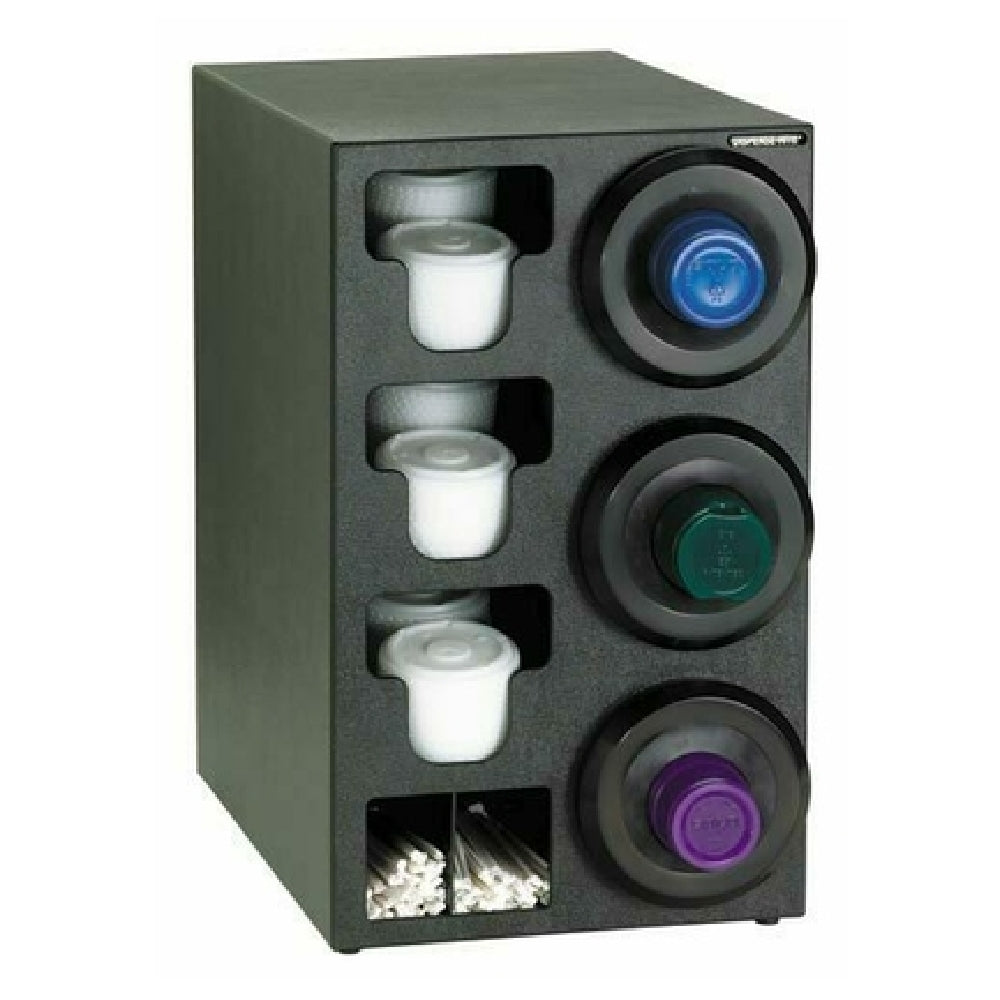 Dispense-Rite SLR-C-3RBT - Cup Dispensing Cabinet, 24-1/4"H X 13"W X 23"D, Interchangeable Gasket