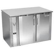Victory VBB48HC-PT-S - Pass-Thru Back Bar Refrigerator, Two-section, 48"W X 33-9/16"D X 34"H