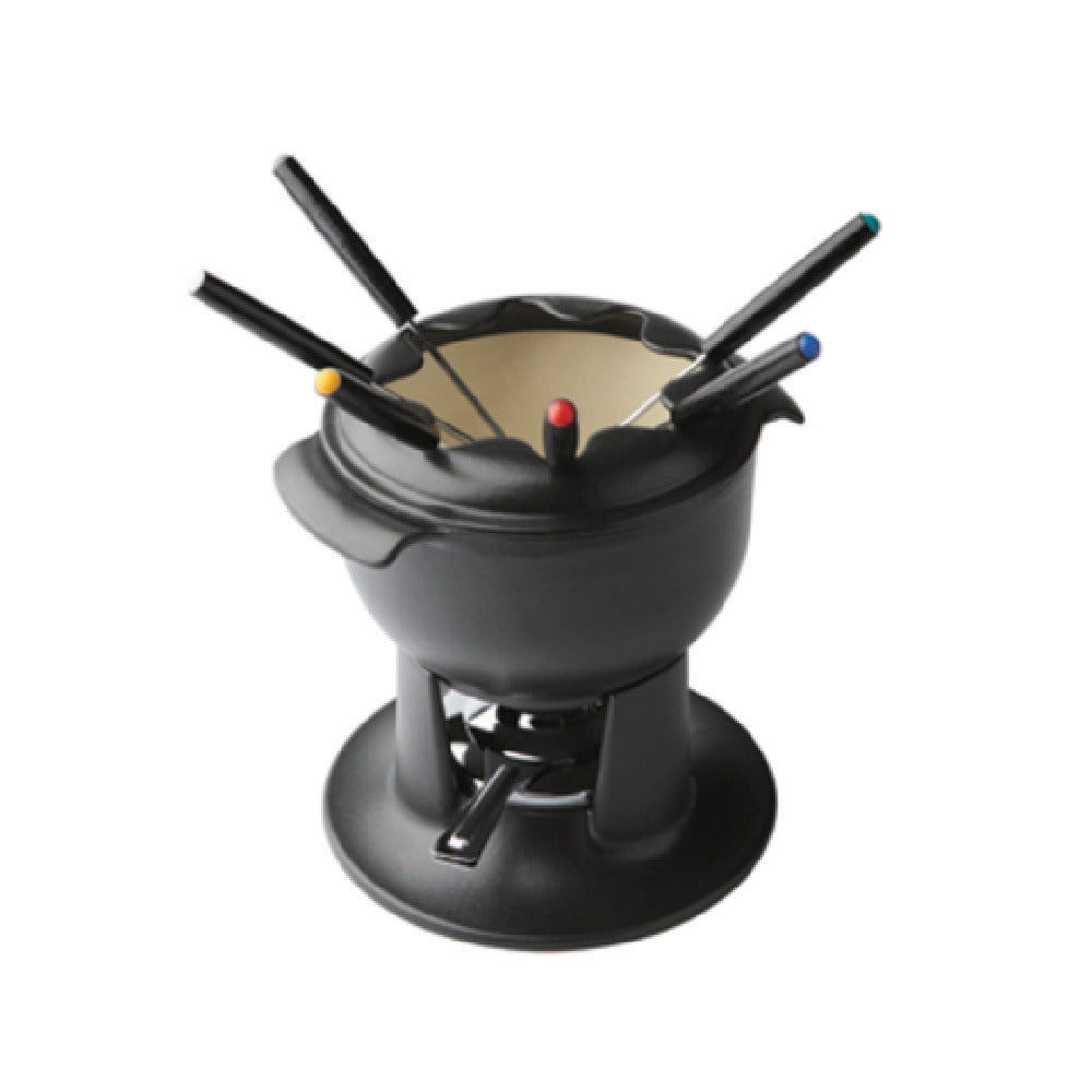 Matfer 70971 Le Chasseur Fondue Pot 9" Dia. Includes Base