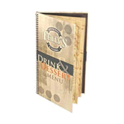 Menu Solutions ADD2C Menu Insert 8-1/2" X 11" 2 Pages/4 Views