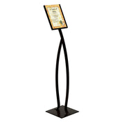 Hubert 56335 - X-Pressly Bamboo™ Sign Holder, Floor Stand, 48"H