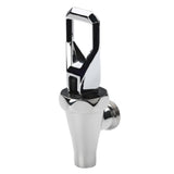 Service Ideas 040302 Jewel Elite Beverage Dispenser Spigot 1-1/32" 14 UNC Polished Finish