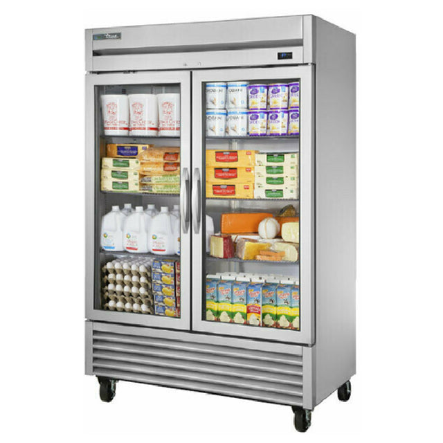 True Refrigeration T-49G-HC~FGD01 Refrigerator Reach-in Two-section
