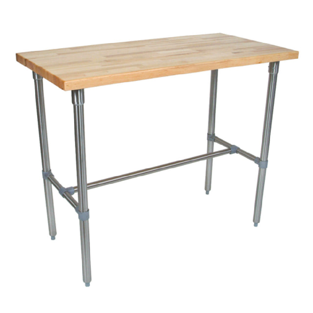 John Boos CUCNB08 Cucina Classico Table 48"W X 30"D X 35"H Overall Size 1-1/2" Thick Edge Grain Top
