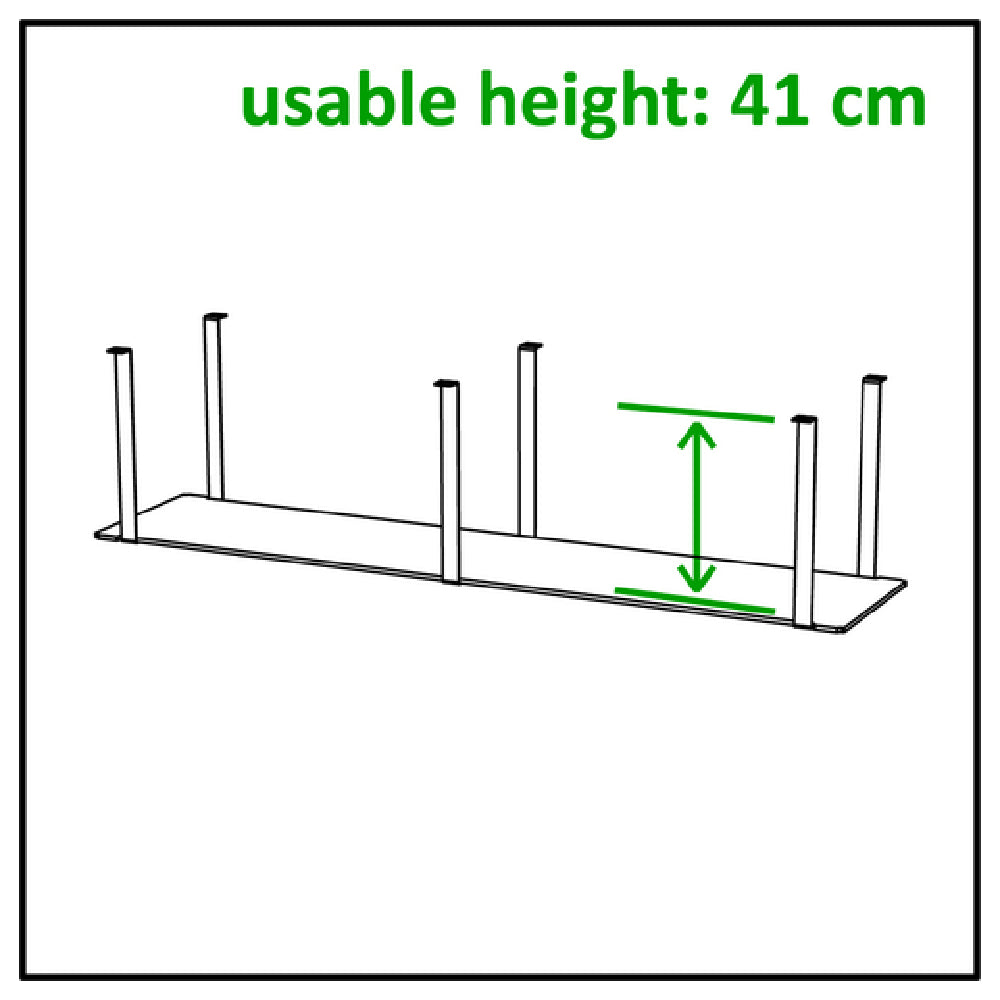 BauscherHepp VE-50044 Venta® Shelf To Create Storage Space Under A Buffet Table