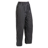 Mercer Culinary M60030BCSS Millennia® Unisex Cook's Pants Elastic Waist Belt Loops