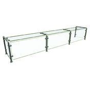 Hatco EP12-09618 Flav-R-Shield® EP12 Food Shield Full Service Pass-over 3 Bays 96"W X 18"D X 18"H