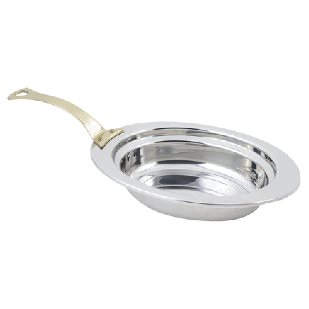 Bon Chef 5204HL Food Pan Full Oval 2 Qt. (64 Oz.) Capacity