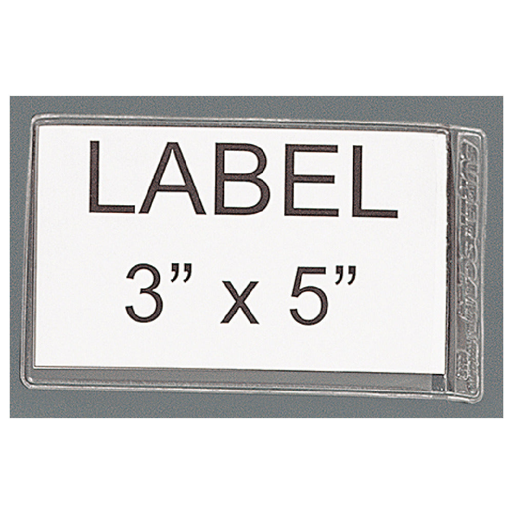Quantum AL-35 Adhesive Label Holder 5" X 3" Includes Inserts
