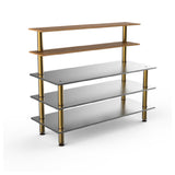 Steelite MGCMLC04BBXF - Back Bar Station, 71.0" X 29.5" X 60.0", Modular