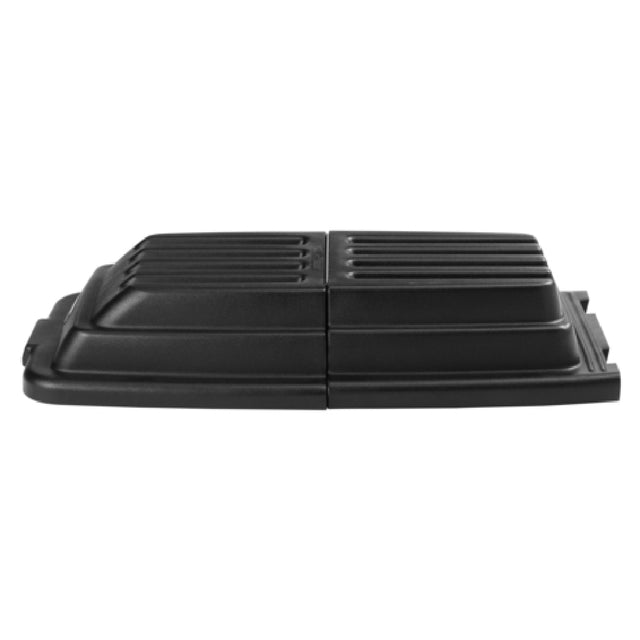 Rubbermaid FG9T2200BLA Tilt Truck Lid Domed Hinged