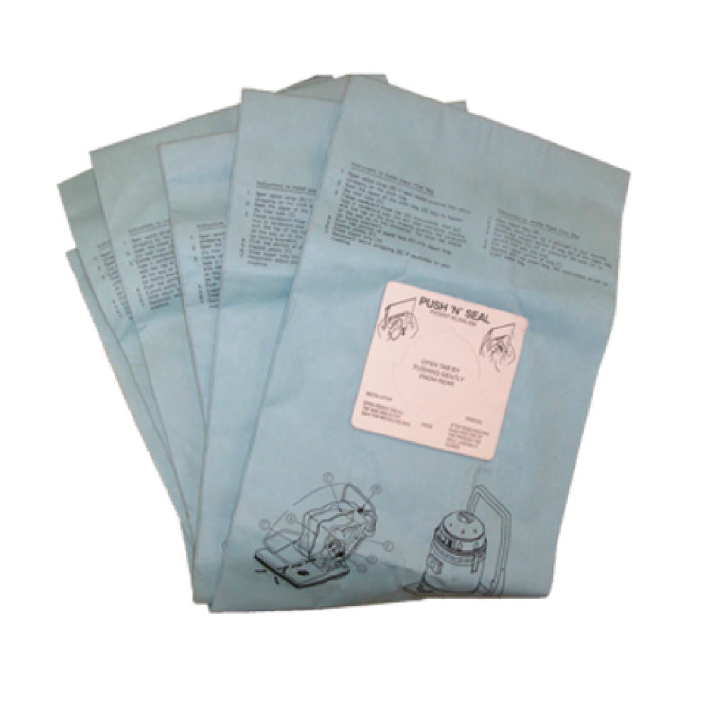 Bissell 332844 Wide Area Vacuum Bags Disposable (5 Bags Per Pack 10 Packs Per Case)