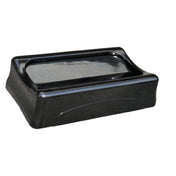 Quantum CTH-LDS_BLACK - Crusader Thin Container Drop Shot Lid, Polypropylene, NSF