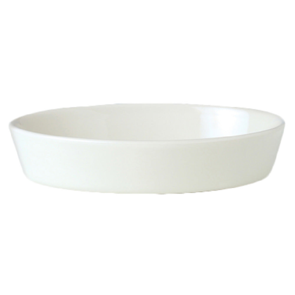 Steelite 11010326 Oval Sole Dish 1-5/8 Qt. 11.0" X 7.5" X 2.13"