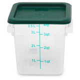 Royal ROY PCSC 4 - Storage Container, 4 Qt., Square